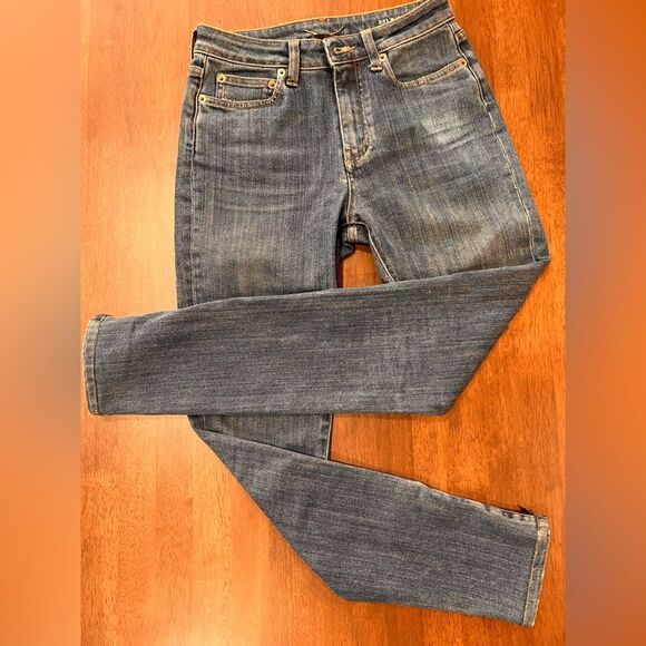 Saint Laurent Paris D05 Skinny Jeans Blue Denim Zip Ankle Italy Size 27 Women - Picture 8 of 14